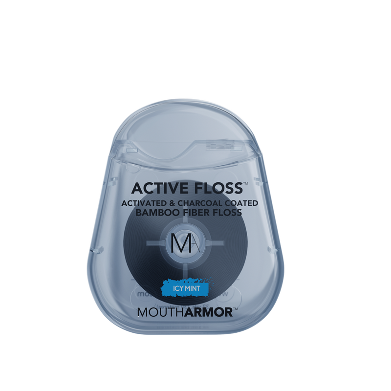 Dental Floss Bamboo Fiber Charcoal Coated